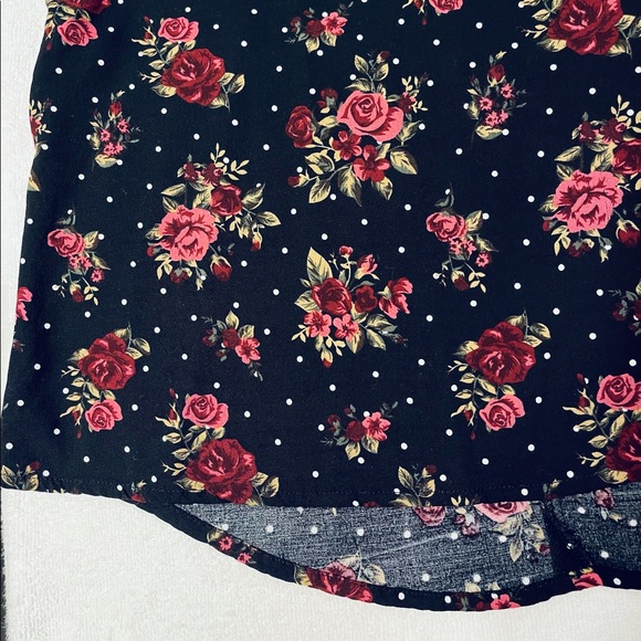 spaghetti strap floral polka dot halter tank NOT ADJUSTABLE & NO CLOSURES pullon - Picture 6 of 15